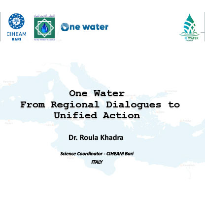 One Water: From Regional Dialogues to Unified Action