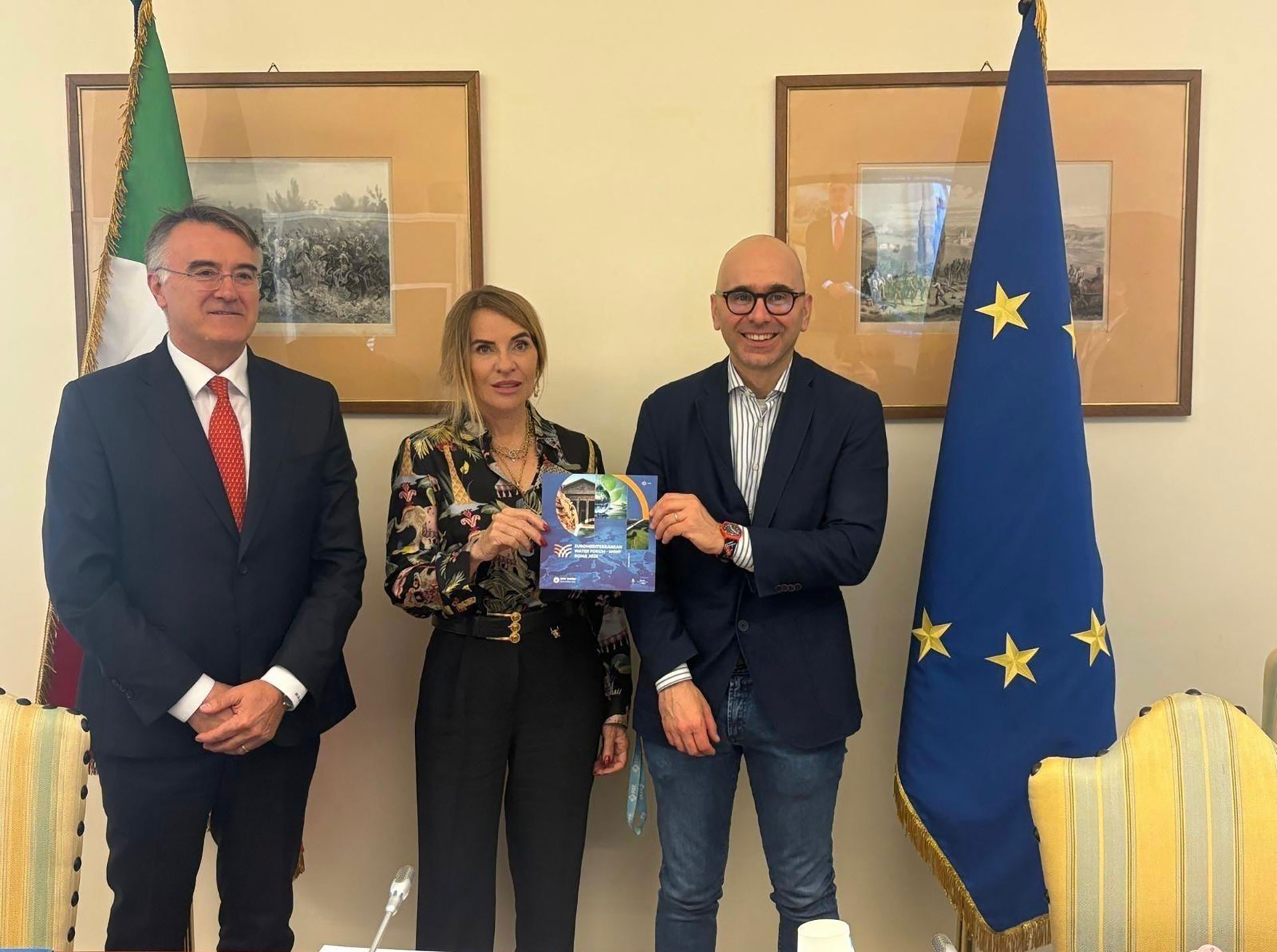 The Euro-Mediterranean Water Forum at the Italian Delegation to the Parliamentary Assembly of the Mediterranean (PAM)