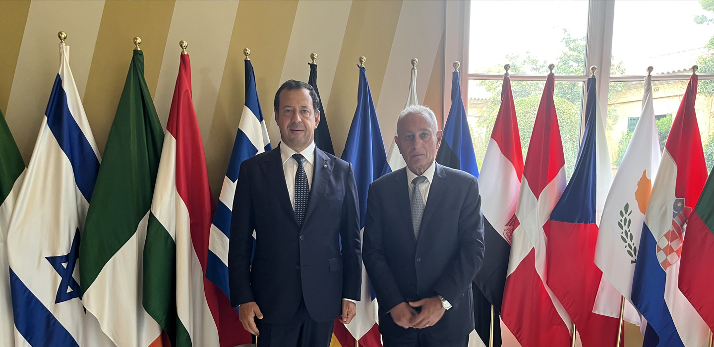 “One Water” Meets the Secretary General of the Union for the Mediterranean