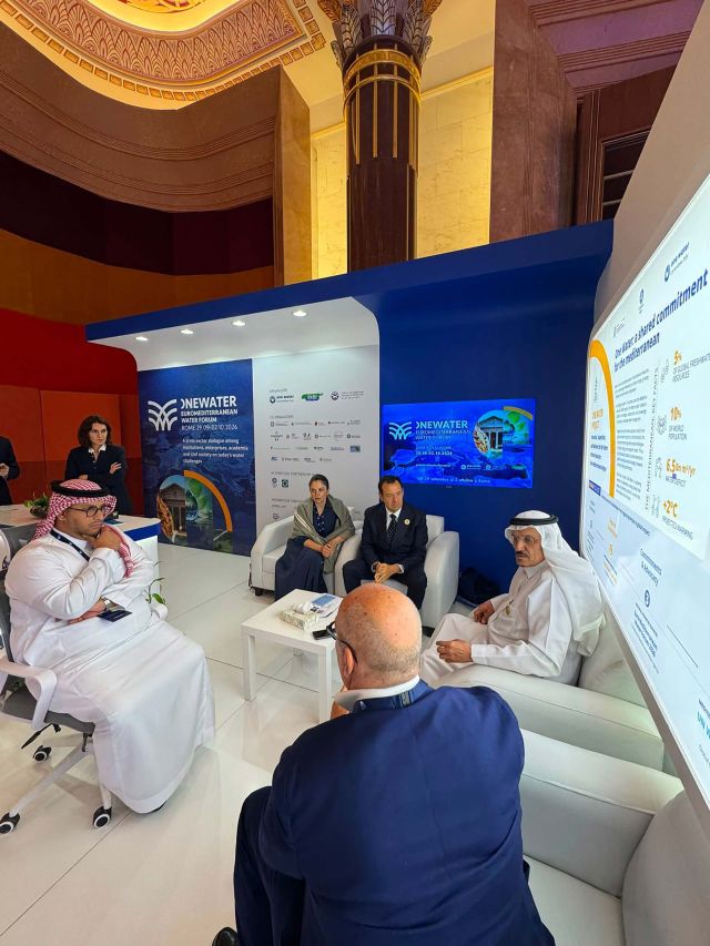 Towards Rome: EuroMediterranean Water Forum Strengthens Arab and Gulf Partnerships at the Saudi Water Week