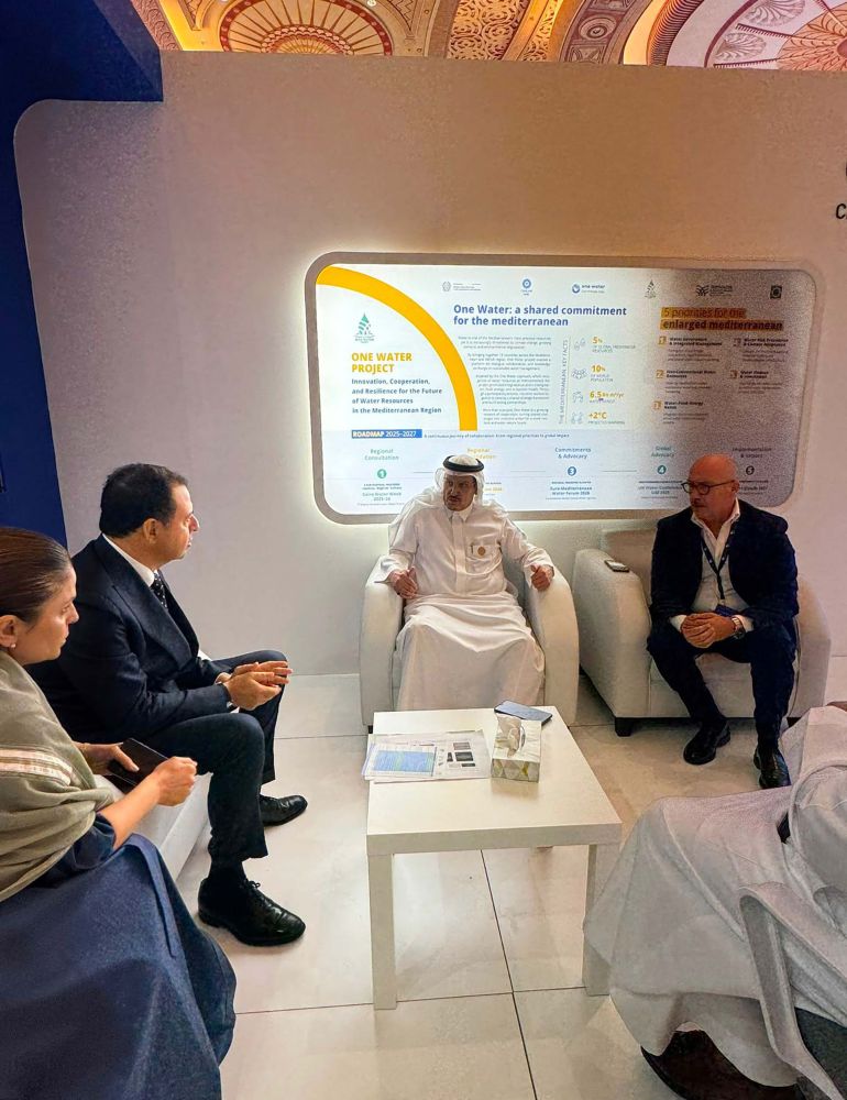 Towards Rome: EuroMediterranean Water Forum Strengthens Arab and Gulf Partnerships at the Saudi Water Week