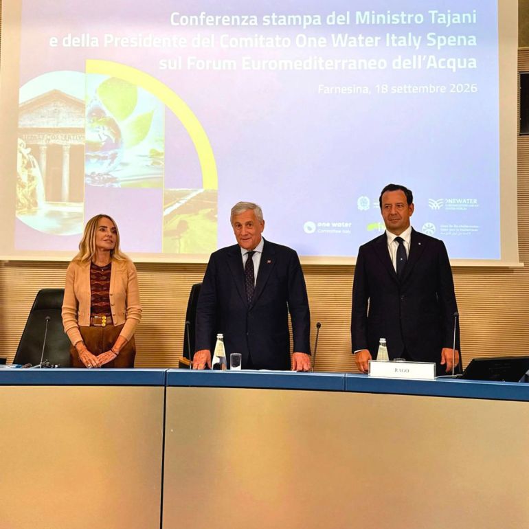 Rome at the Heart of Euro-Mediterranean Water Dialogue: Leaders, Institutions and Businesses Unite for a Shared Water Future