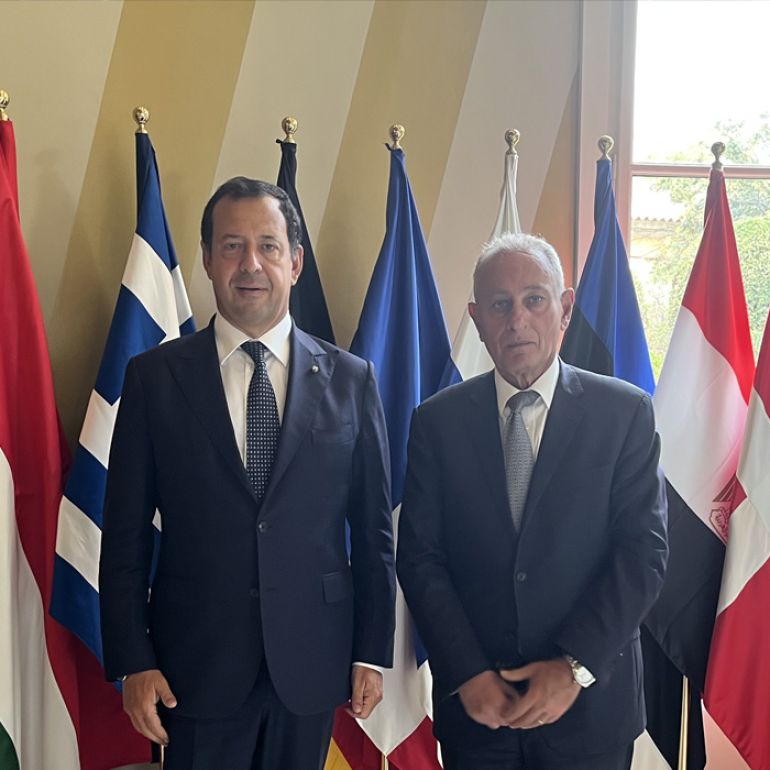 “One Water” Meets the Secretary General of the Union for the Mediterranean