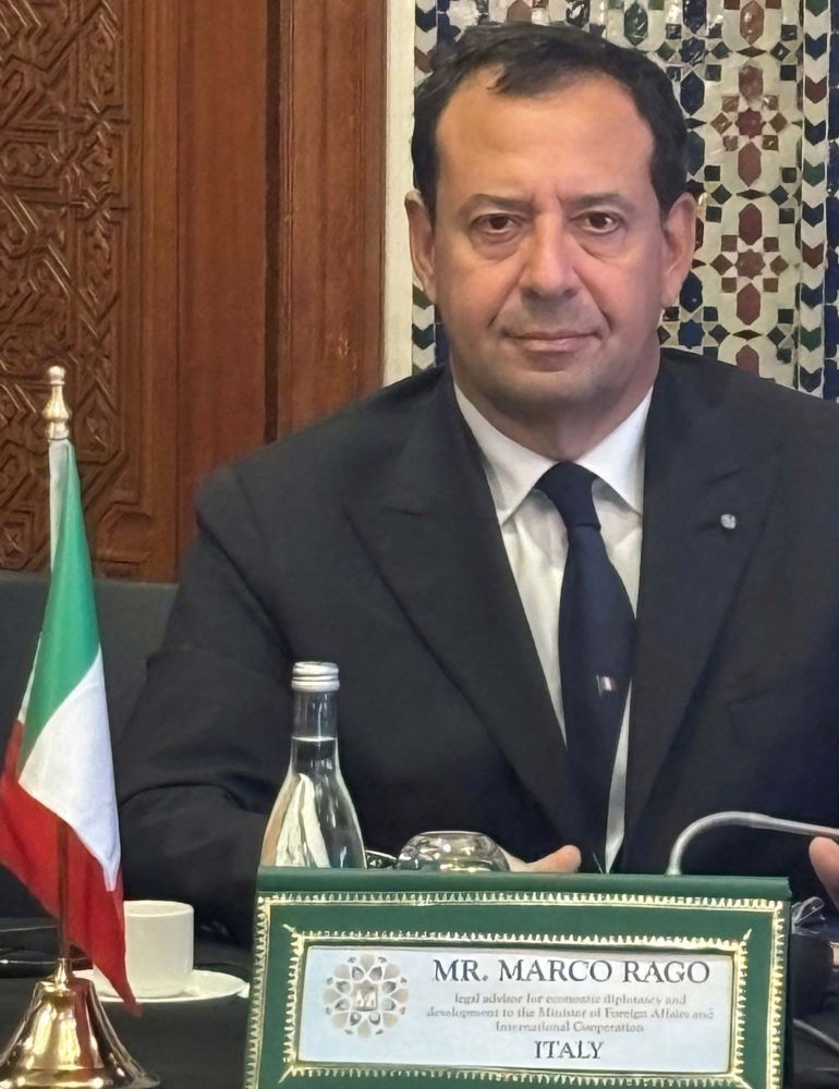 Marco Rago, Vice  President of the Organizing Committee of the Forum