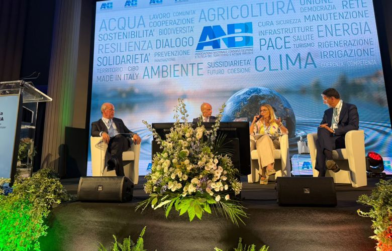 L'acqua come leva strategica per la sicurezza, lo sviluppo e la cooperazione: il Comitato "One Water" all'Assemblea nazionale dell'ANBI.