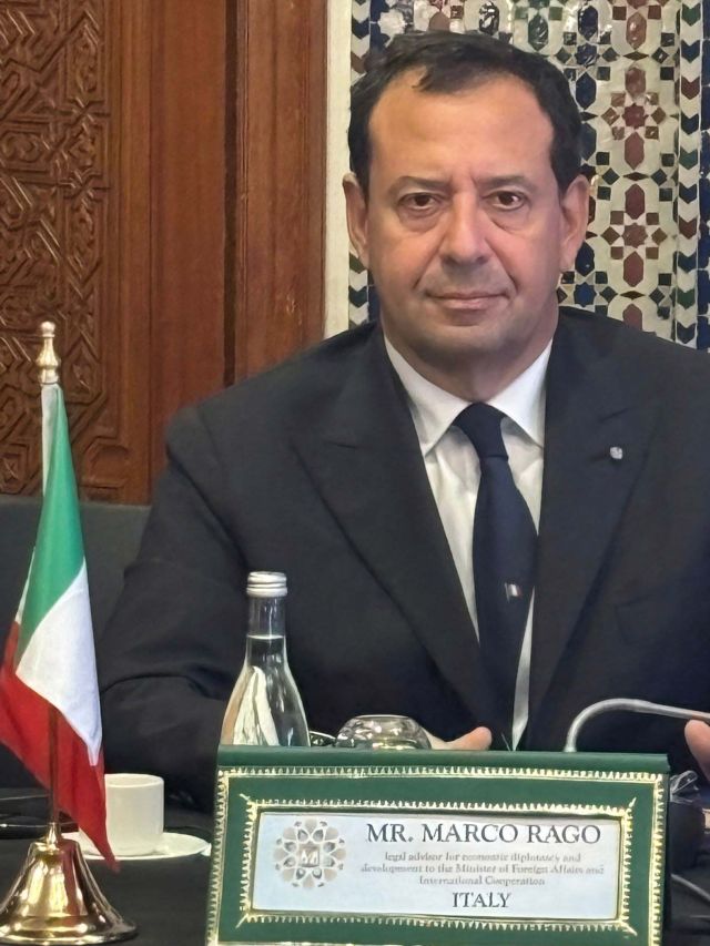 Marco Rago, Vice  President of the Organizing Committee of the Forum