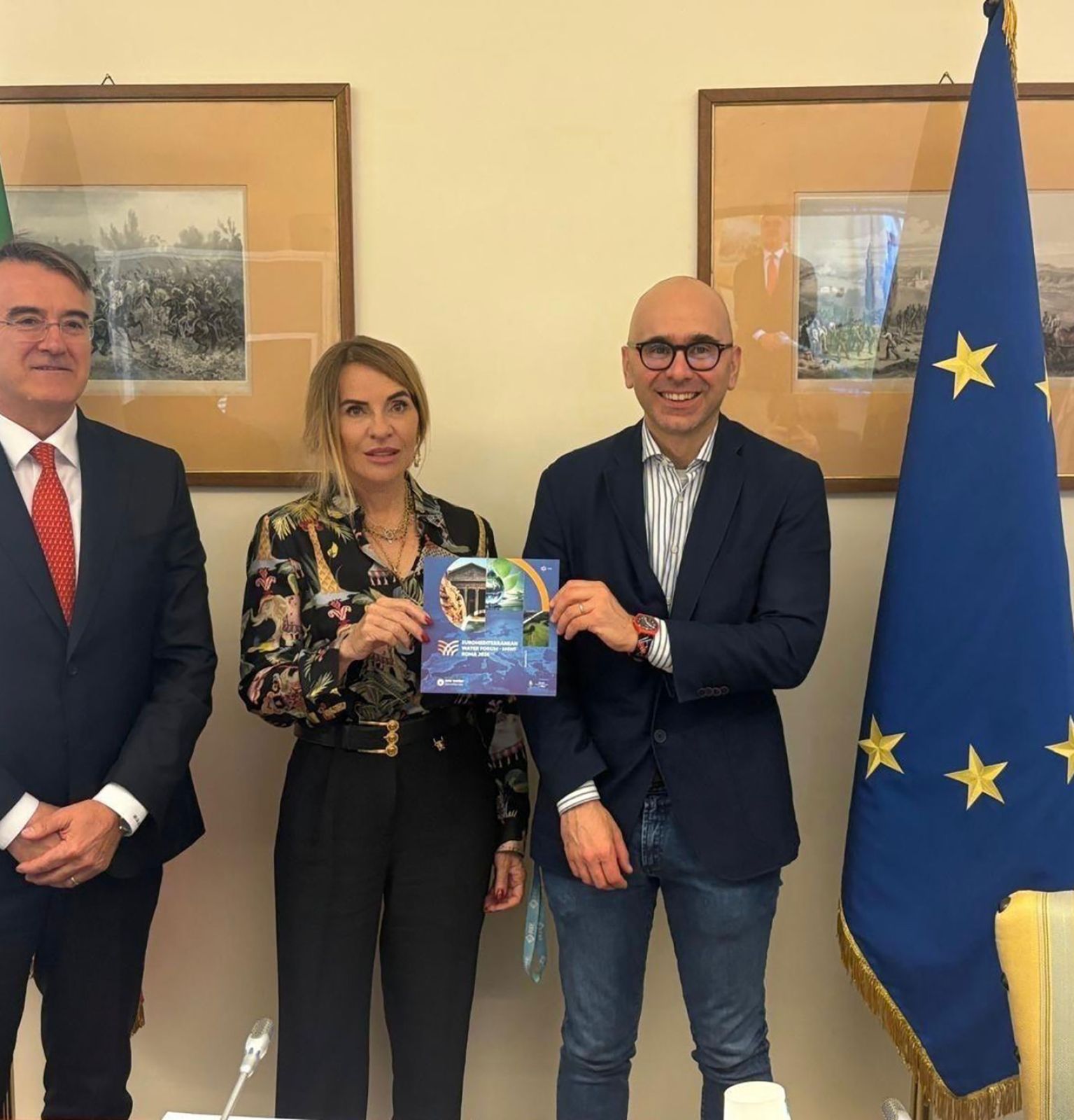 The Euro-Mediterranean Water Forum at the Italian Delegation to the Parliamentary Assembly of the Mediterranean (PAM)