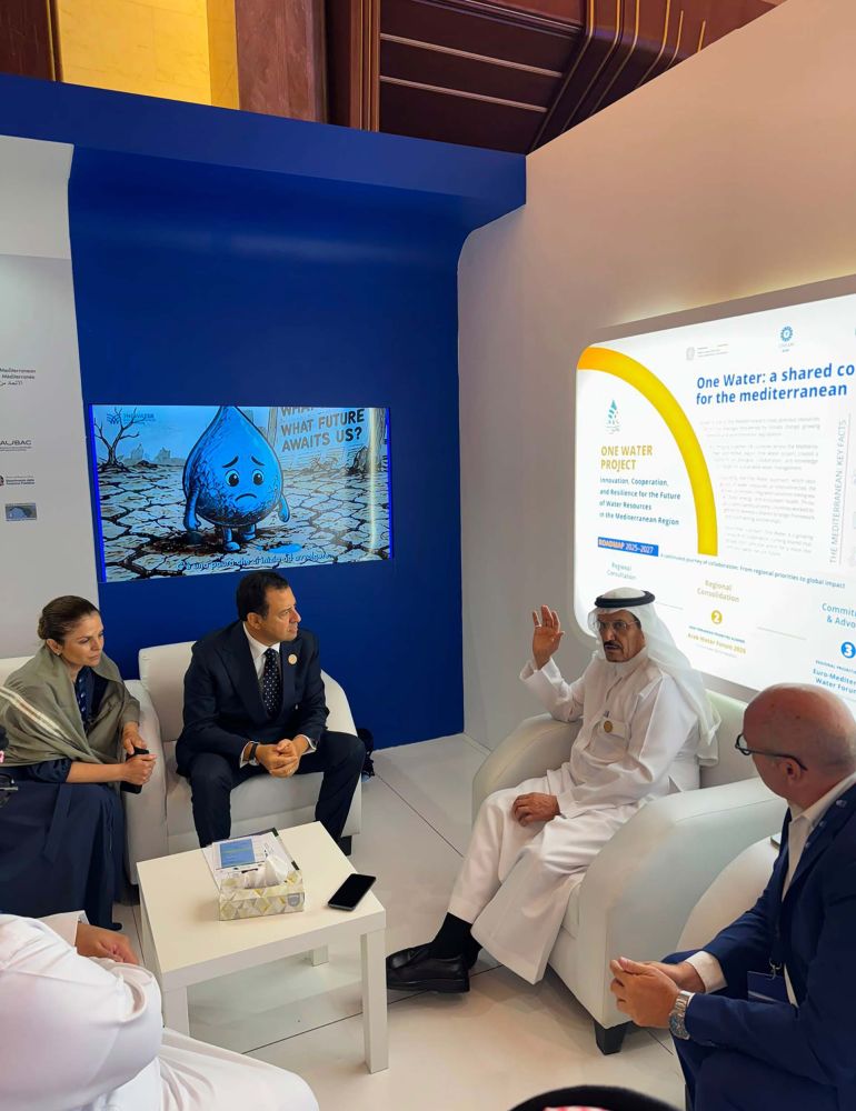Towards Rome: EuroMediterranean Water Forum Strengthens Arab and Gulf Partnerships at the Saudi Water Week